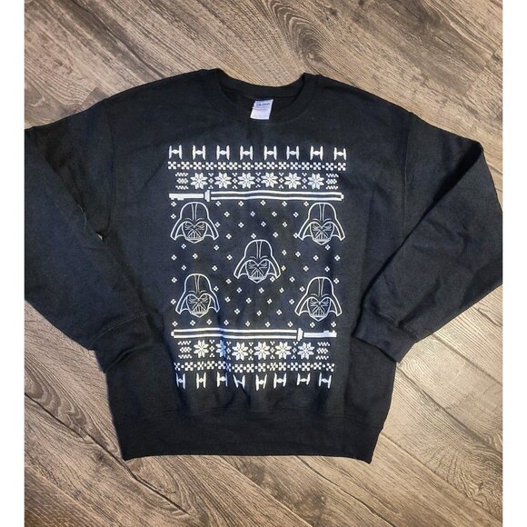 Gildan Star Wars Darth Vader Sweatshirt Mens Size Medium - Picture 1 of 3